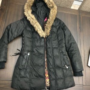 Black winter jacket